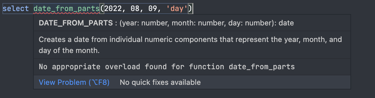 function parameter validation